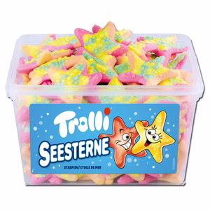 Trolli Seesterne, Schaumzucker, 75 Stück Bild 1