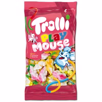 Trolli Playmouse, Schaumzucker Mäuse, Fruchtgummi, 1 kg Beutel Trolli Playmouse, Schaumzucker Mäuse, Fruchtgummi, 1 kg Beutel Bild 1