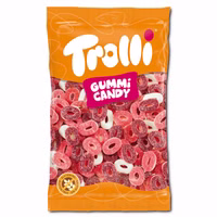 Trolli Rote Früchte Mini-Ringe, Fruchtgummi, 1 kg Beutel Trolli Rote Früchte Mini-Ringe, Fruchtgummi, 1 kg Beutel Bild 1