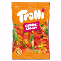 Trolli Fruchtige Würmer, Fruchtgummi, 1 kg Beutel Trolli Fruchtige Würmer, Fruchtgummi, 1 kg Beutel Bild 1