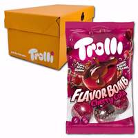 Trolli Flavor Bomb Cherry Cola, Fruchtgummi, 21 Beutel je 4 Stück Trolli Flavor Bomb Cherry Cola, Fruchtgummi, 21 Beutel je 4 Stück Bild 1