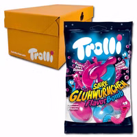 Trolli Flavor Bomb Saure Glühwürmchen, Fruchtgummi, 21 Beutel je 4 Stück Trolli Flavor Bomb Saure Glühwürmchen, Fruchtgummi, 21 Beutel je 4 Stück Bild 1