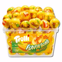 Trolli Flavor Bomb Mango, Fruchtgummi, 60 Stück Trolli Flavor Bomb Mango, Fruchtgummi, 60 Stück Bild 1