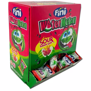 Fini Watermelon Kaugummi Wassermelone Bubble Gum 200 Stück Bild 1