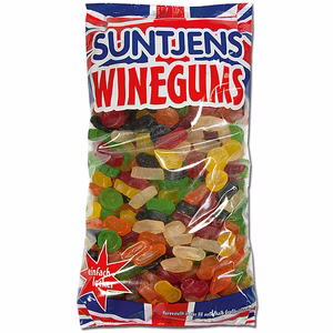 Suntjens Winegums, Fruchtgummi, 1kg Beutel Bild 1