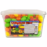 Karibischer Früchte Mix, Caribbean Fruit Mix Kaugummi 300 St Karibischer Früchte Mix, Caribbean Fruit Mix Kaugummi 300 St Bild 1