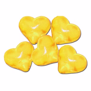 Pfirsich Herzen aus Fruchtgummi, 1 Kg Bild 1