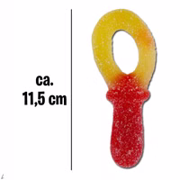 Riesen-Fruchtgummi Schnuller Sauer ca. 25 Stück Riesen-Fruchtgummi Schnuller Sauer ca. 25 Stück Bild 4