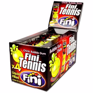 Fini Tennis Balls Kaugummi 4er Packung 50 Stück Bild 1