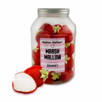 Mellow Mellow Riesenerdbeeren, Schaumzucker, 500g Mellow Mellow Riesenerdbeeren, Schaumzucker, 500g Bild 1