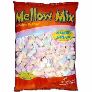 Mellow Twist-Mix, Schaumzucker, Mausespeck, 1kg Beutel Bild 1