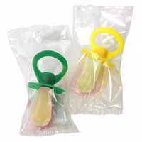 Bunte Baby-Schnuller, Lutscher, 100 Stück Bunte Baby-Schnuller, Lutscher, 100 Stück Bild 2