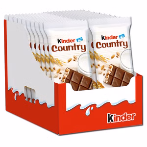 Ferrero Kinder Country, Riegel, Schokolade, 20 Riegel Bild 1