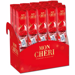 Ferrero Mon Cheri 5er, Praline, Schokolade 15 Riegel Ferrero Mon Cheri 5er, Praline, Schokolade 15 Riegel Bild 1