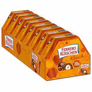 Ferrero Küsschen 178g Praline Schokolade 8 Packungen Ferrero Küsschen 178g Praline Schokolade 8 Packungen Bild 1