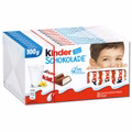 Ferrero Kinder Schokolade, Riegel, 10 Tafeln je 100g Ferrero KinderSchokolade, Riegel, 10 Tafeln je 100g Bild 1