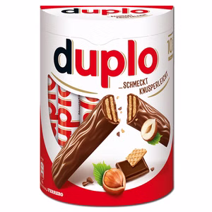 Ferrero Duplo, Riegel, Schokolade, 10er Packung Ferrero Duplo, Riegel, Schokolade, 10er Packung Bild 1