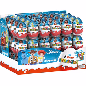 Ferrero Kinder-Schokoladen-Überraschungsei Ü-Ei 72 Stück Ferrero Kinder-Schokoladen-Überraschungsei Ü-Ei 72 Stück Bild 1