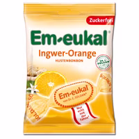 Em-eukal Ingwer-Orange zuckerfrei 75g, Hustenbonbon, 20 Btl Em-eukal Ingwer-Orange zuckerfrei 75g, Hustenbonbon, 20 Btl Bild 2