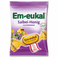Em-eukal Salbei-Honig Bonbons 75g, Hustenbonbon, 20 Beutel Em-eukal Salbei-Honig Bonbons 75g, Hustenbonbon, 20 Beutel Bild 2