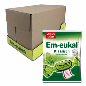 Em-eukal Klassisch 150g, Hustenbonbon, 12 Beutel Em-eukal Klassisch 150g, Hustenbonbon, 12 Beutel Bild 1