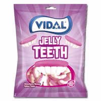 Vidal Jelly Teeth, Fruchtgummi, 14 Beutel je 90g Vidal Jelly Teeth, Fruchtgummi, 14 Beutel je 90g Bild 2