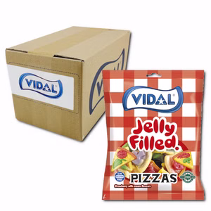 Vidal Pizzas gefüllt, Fruchtgummi, 14 Beutel je 90g Vidal Pizzas gefüllt, Fruchtgummi, 14 Beutel je 90g Bild 1