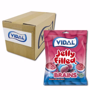 Vidal Rellenolas Brains, Fruchtgummi, 14 Beutel je 90g Vidal Rellenolas Brains, Fruchtgummi, 14 Beutel je 90g Bild 1