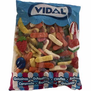 Vidal Finger Fruchtgummi 1kg Beutel Vidal Finger Fruchtgummi 1kg Beutel Bild 1