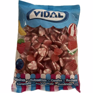 Vidal Herzen Twist Fruchtgummi 1kg Beutel Vidal Herzen Twist Fruchtgummi 1kg Beutel Bild 1