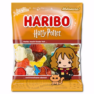 Haribo Harry Potter Hermine Granger, Fruchtgummi, 160g Beutel Haribo Harry Potter Hermine Granger, Fruchtgummi, 160g Beutel Bild 1