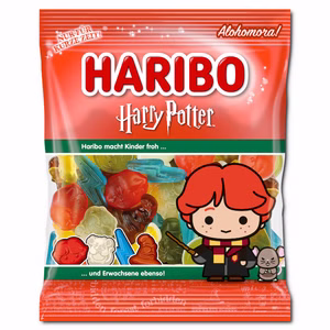 Haribo Harry Potter Ron Weasley, Fruchtgummi, 160g Beutel Haribo Harry Potter Ron Weasley, Fruchtgummi, 160g Beutel Bild 1