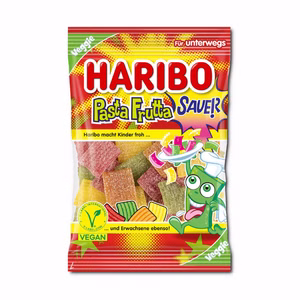Haribo Pasta Frutta sauer, Fruchtgummi, 85g Beutel Haribo Pasta Frutta sauer, Fruchtgummi, 85g Beutel Bild 1