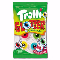 Trolli Glotzer Fruchtgummi Auge sauer gefüllt 4 Stück Trolli Glotzer Fruchtgummi Auge sauer gefüllt 4 Stück Bild 1