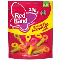 Red Band Fruchtgummi Schnuller Minis 200g Beutel Red Band Fruchtgummi Schnuller Minis 200g Beutel Bild 1
