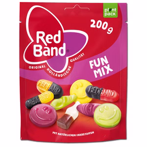 Red Band Fruchtgummi Lakritz Fun Mix 200g Beutel Red Band Fruchtgummi Lakritz Fun Mix 200g Beutel Bild 1