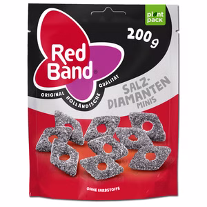 Red Band Salzdiamanten Minis 200g Beutel Red Band Salzdiamanten Minis 200g Beutel Bild 1