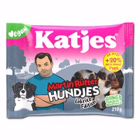 Katjes Martin Rütter Hundjes Lakritz-Edition, vegan, 210g Beutel Katjes Martin Rütter Hundjes Lakritz-Edition, vegan, 210g Beutel Bild 1