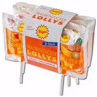 Frigeo Traubenzucker Lolly Tropic Kettenpack mit 8 Lutschern Frigeo Traubenzucker Lolly Tropic Kettenpack mit 8 Lutschern Bild 1
