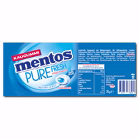Mentos Gum Pure Fresh Mint, Kaugummi, 70g Dose Mentos Gum Pure Fresh Mint, Kaugummi, 70g Dose Bild 2