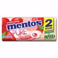 Mentos Gum Pure Fresh Erdbeere Rolle 2er Pack, Kaugummi, 31g Packung Mentos Gum Pure Fresh Erdbeere Rolle 2er Pack, Kaugummi, 31g Packung Bild 1