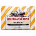 Fishermans Friend Tropical ohne Zucker, Pastillen, 25g Beutel Fishermans Friend Tropical ohne Zucker, Pastillen, 25g Beutel Bild 1