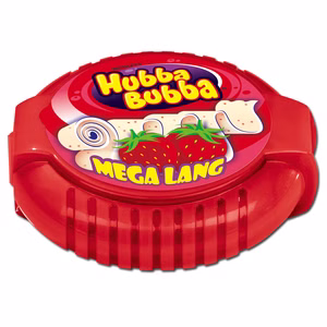 Wrigleys Hubba Bubba Bubble Tape Strawberry, Kaugummi, 56g Rolle Bild 1