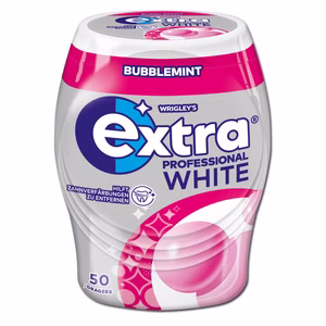 Wrigleys Extra Professional White Bubblemint, Kaugummi, 70g Dose Bild 1