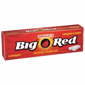Wrigleys Big Red Dragees, Kaugummi, 14g Packung Wrigleys Big Red Dragees, Kaugummi, 14g Packung Bild 1