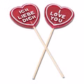Ich liebe Dich Lolli, Herz-Lutscher, 75g Bild 1