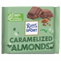 Ritter Sport Gebrannte Mandel, Schokolade, 100g Tafel Ritter Sport Gebrannte Mandel, Schokolade, 100g Tafel Bild 1
