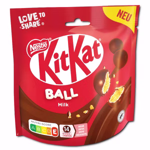 Nestle KitKat Ball Milk, Schokolade, 130g Beutel Bild 1