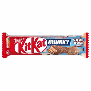 Nestle Kitkat Chunky Cookie Dough, Schokolade, 42g Riegel Nestle Kitkat Chunky Cookie Dough, Schokolade, 42g Riegel Bild 1