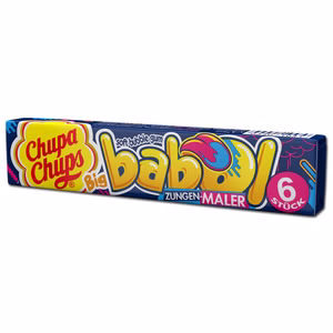 Chupa Chups Big Babol Zungenmaler, Kaugummi, 27,6g Packung Bild 1